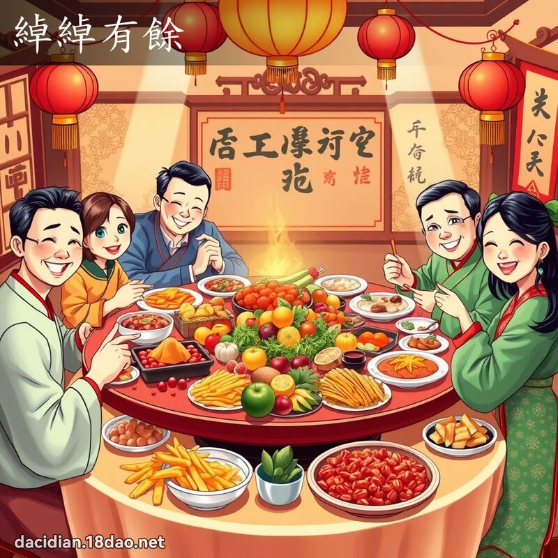 绰绰有余 - 国语大辞典配图