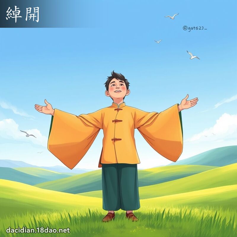 綽開 - 國語大辭典配圖
