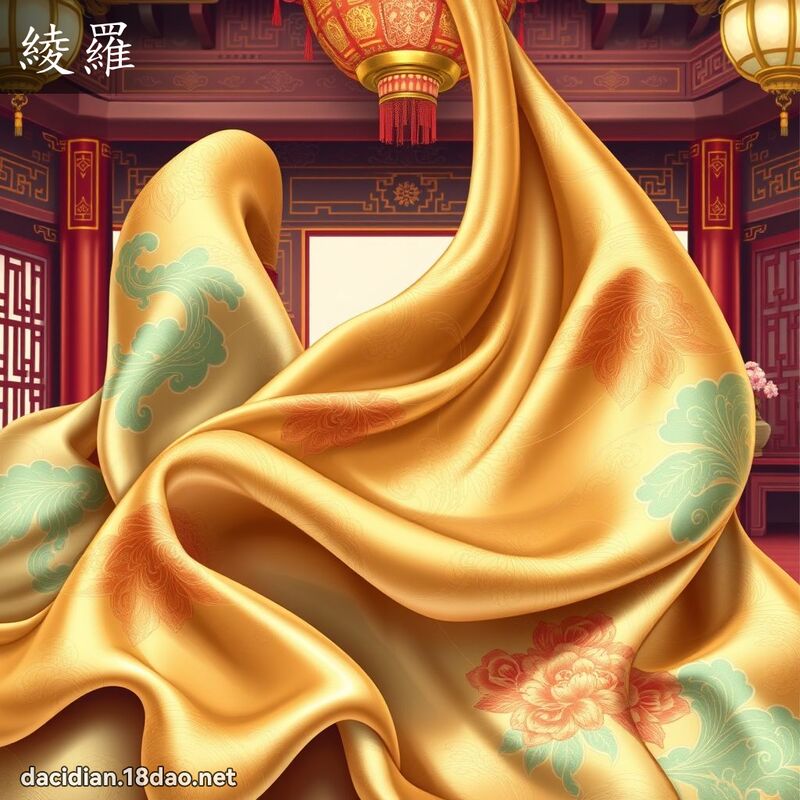 綾罗 - 国语大辞典配图