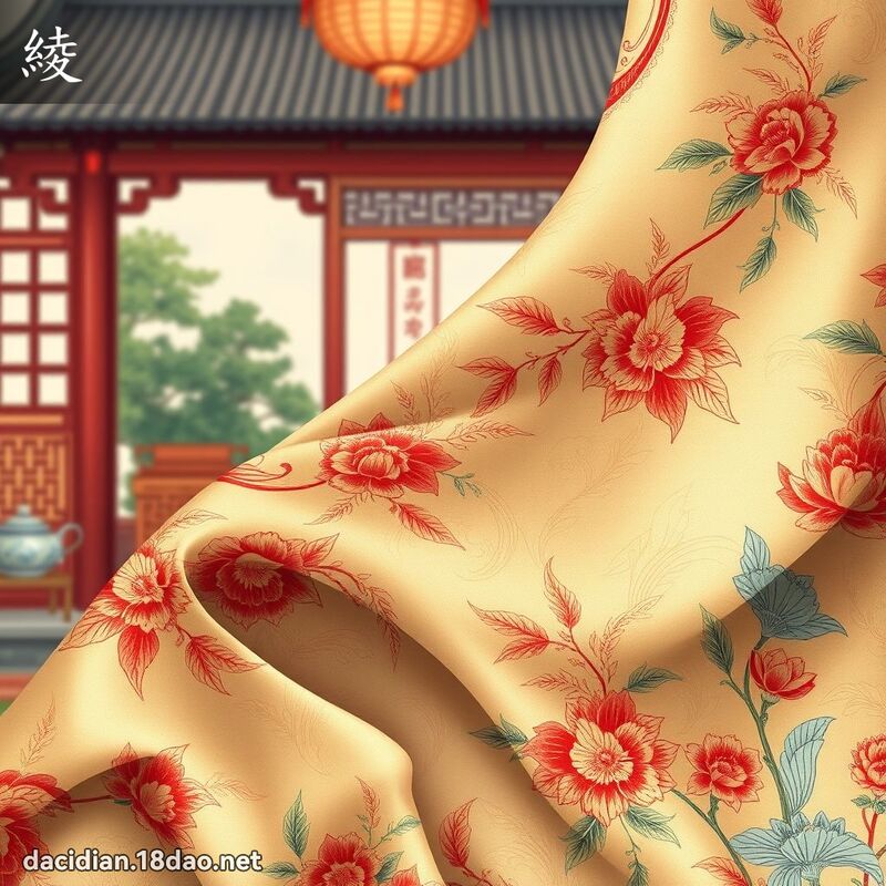 綾 - 国语大辞典配图