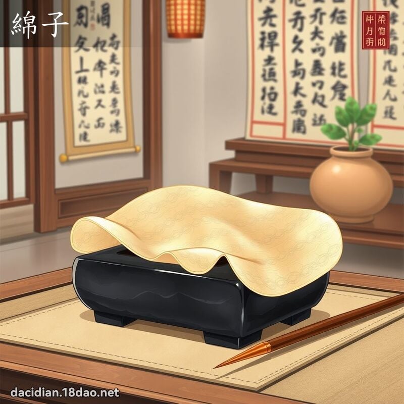 綿子 - 國語大辭典配圖