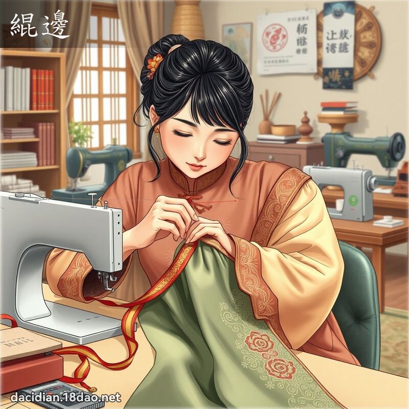緄边 - 国语大辞典配图