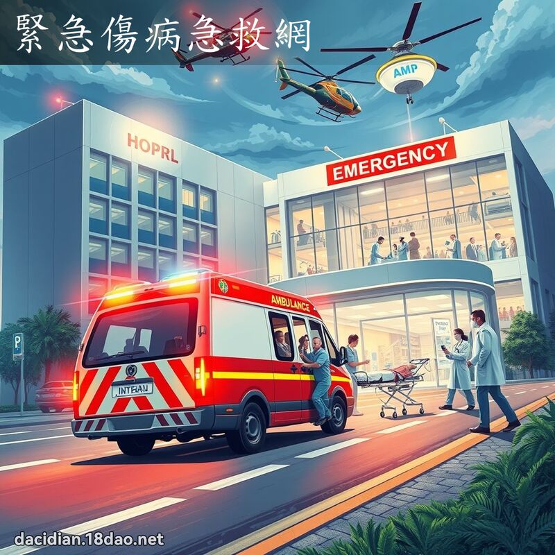 紧急伤病急救网 - 国语大辞典配图