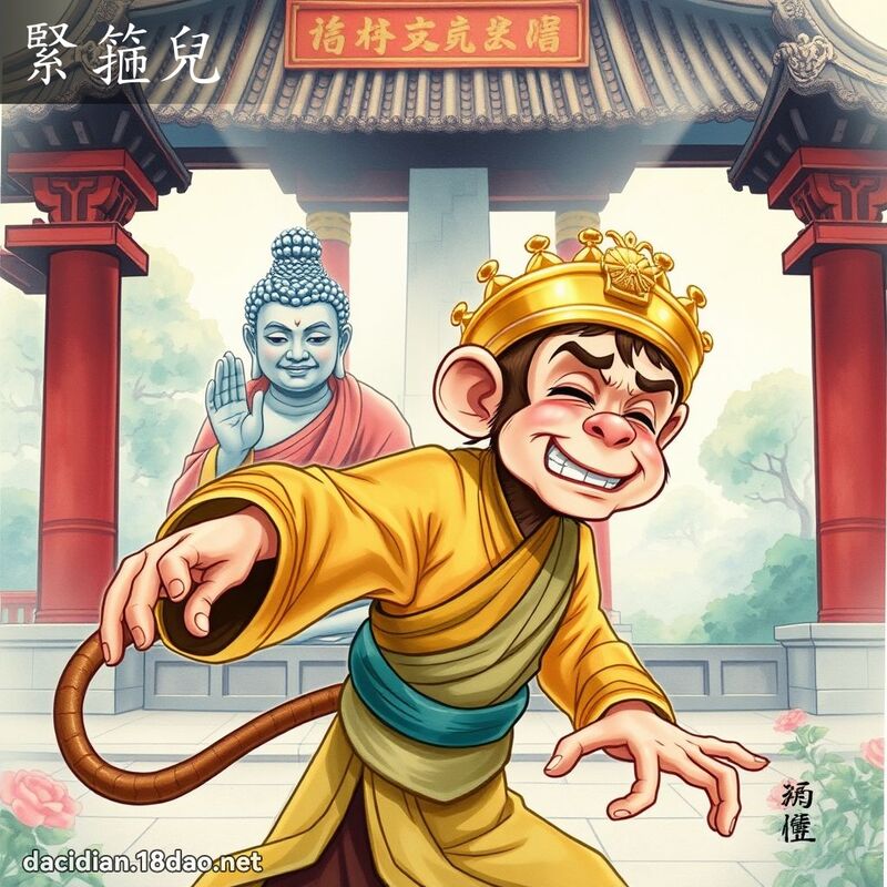 緊箍兒 - 國語大辭典配圖