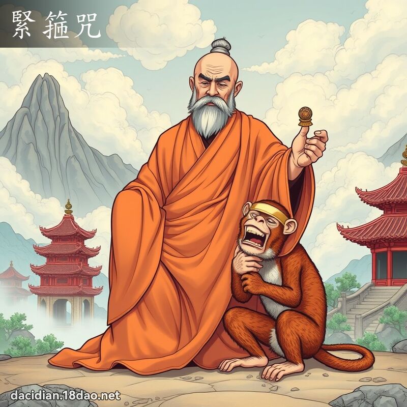 緊箍咒 - 國語大辭典配圖
