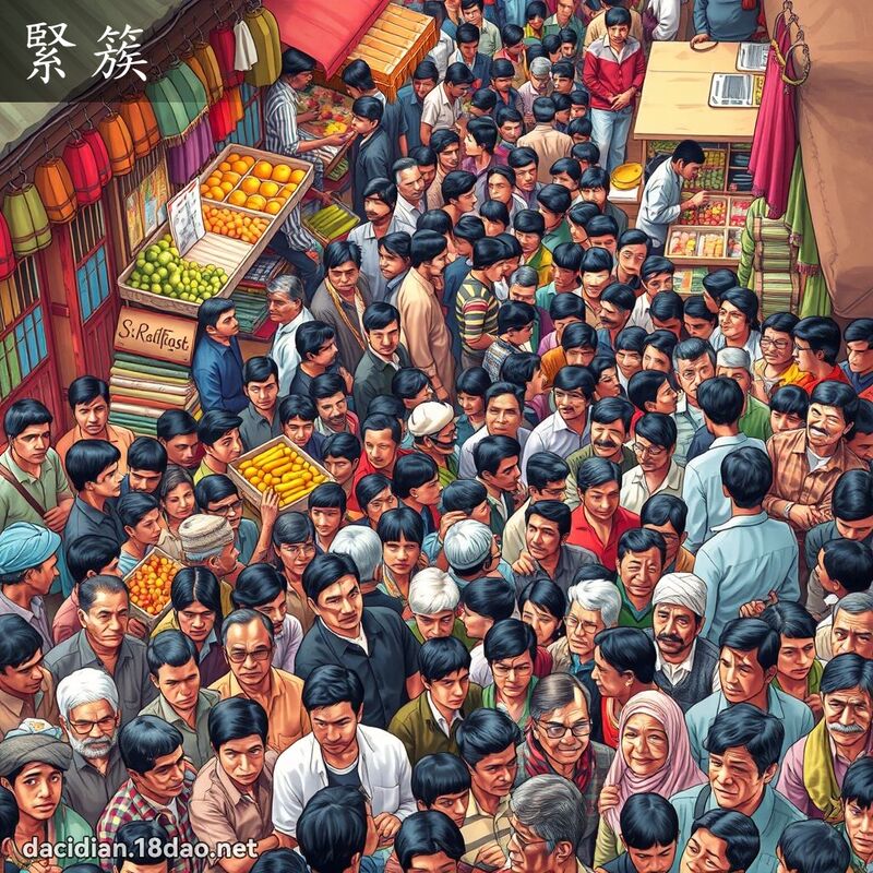 紧簇 - 国语大辞典配图