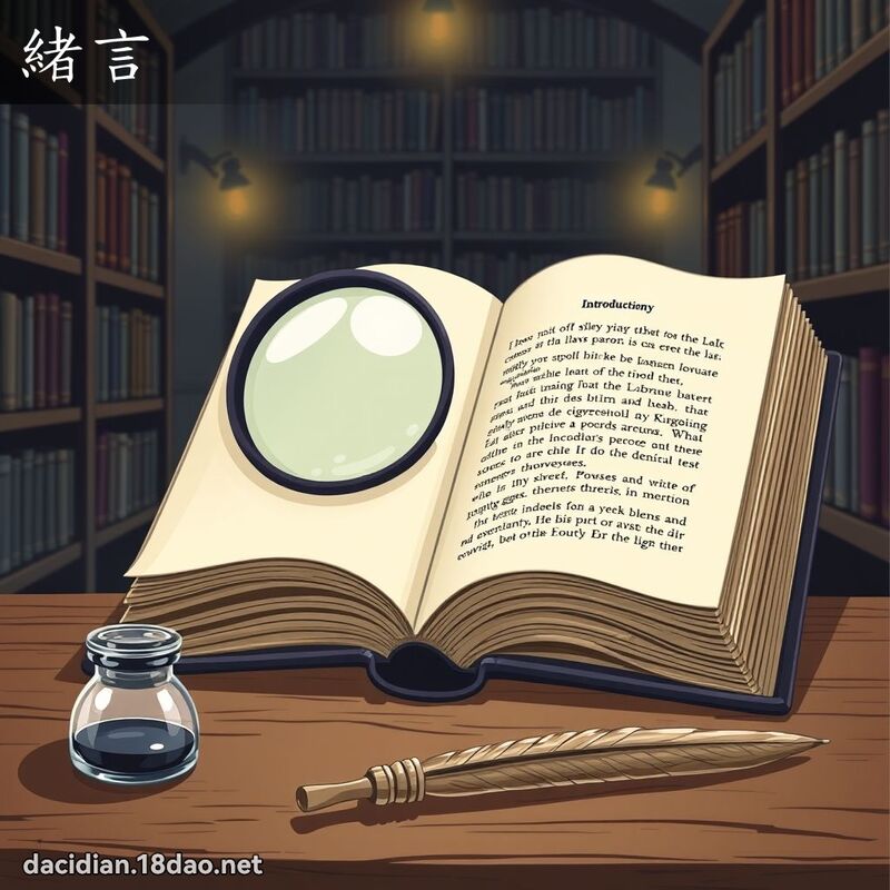 绪言 - 国语大辞典配图