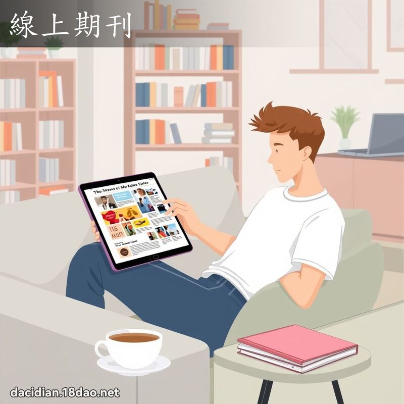 线上期刊 - 国语大辞典配图
