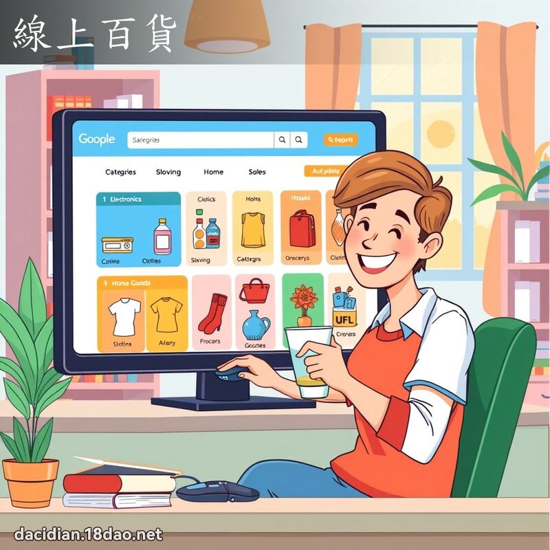 线上百货 - 国语大辞典配图