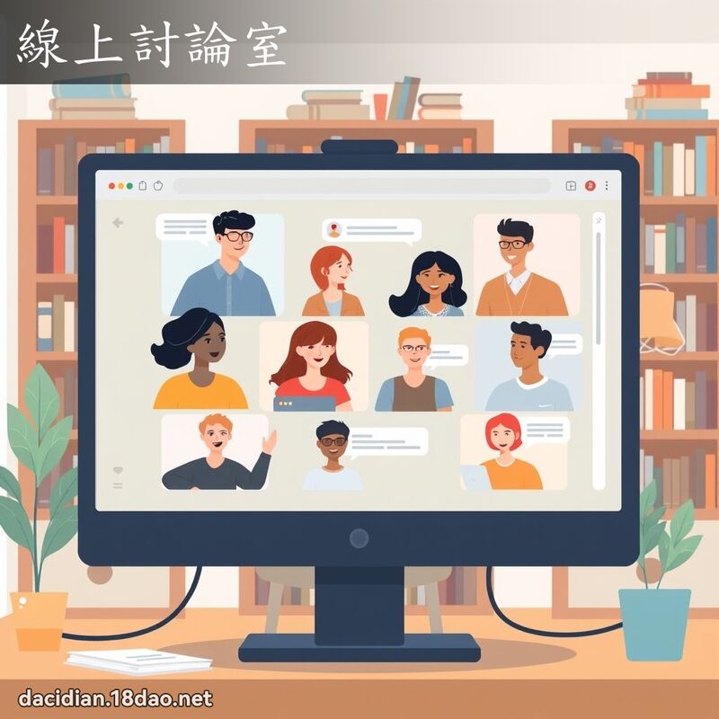 线上討论室 - 国语大辞典配图