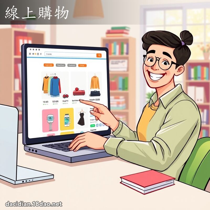 线上购物 - 国语大辞典配图