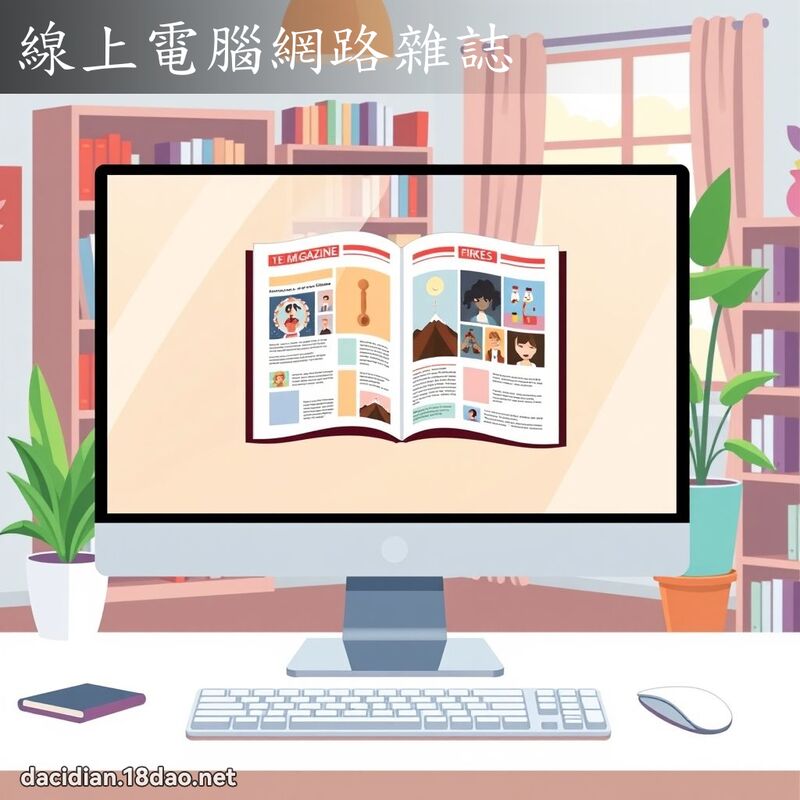 线上电脑网路杂誌 - 国语大辞典配图