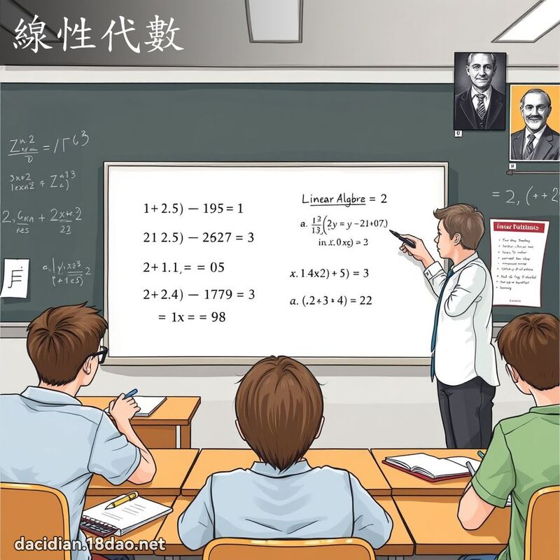 线性代数 - 国语大辞典配图