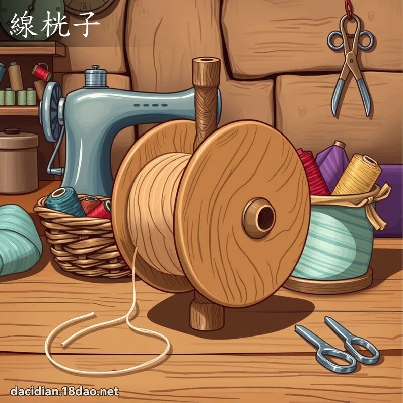 线桄子 - 国语大辞典配图