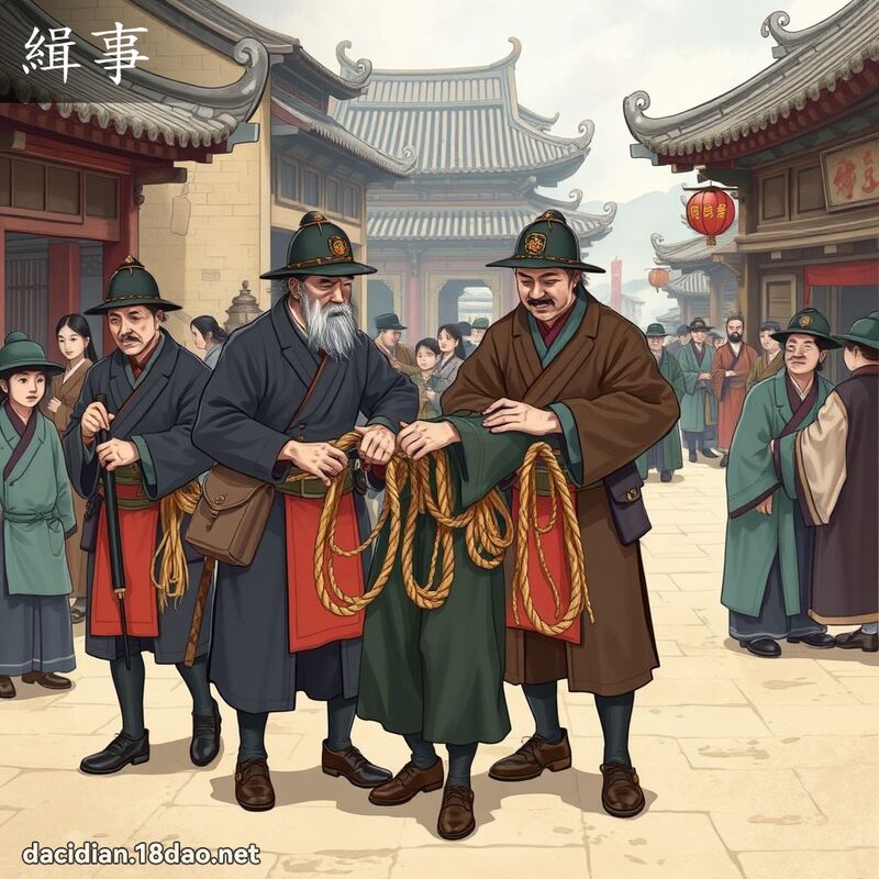 缉事 - 国语大辞典配图