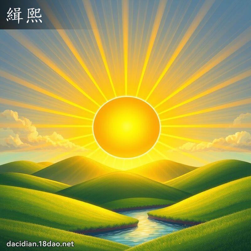 緝熙 - 國語大辭典配圖