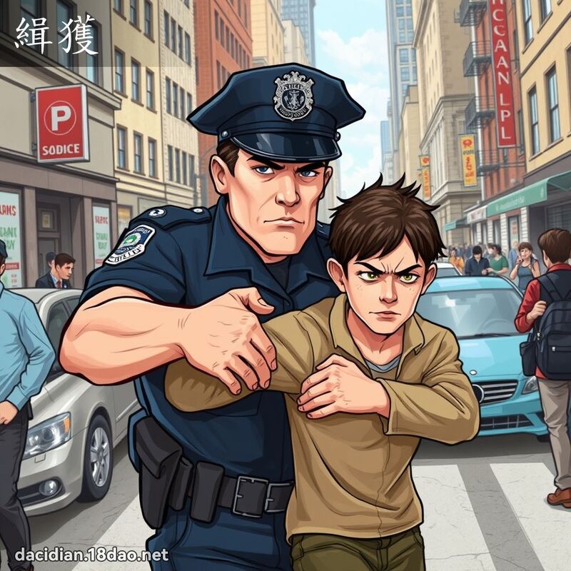 緝獲 - 國語大辭典配圖