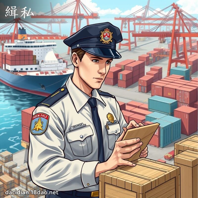 緝私 - 國語大辭典配圖