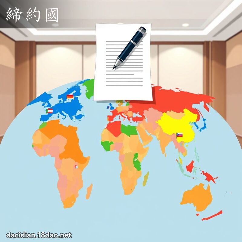 缔约国 - 国语大辞典配图