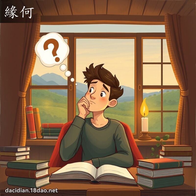 缘何 - 国语大辞典配图