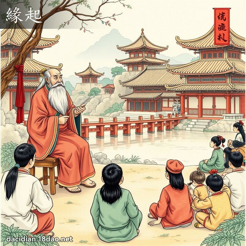 緣起 - 國語大辭典配圖