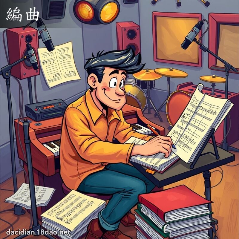 編曲 - 國語大辭典配圖