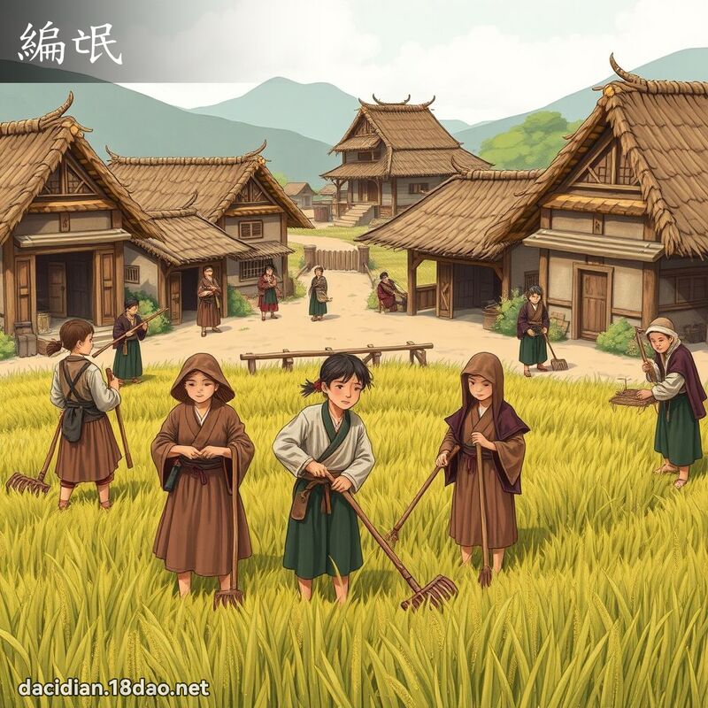 編氓 - 國語大辭典配圖