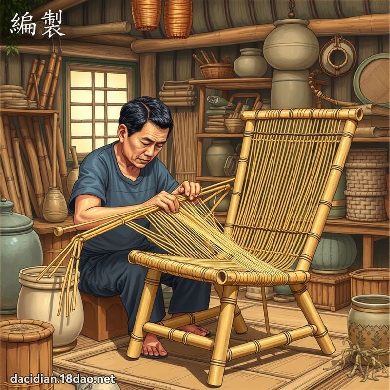 編製 - 國語大辭典配圖