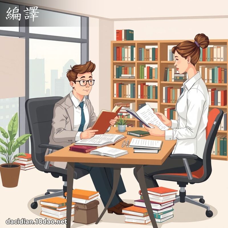 编译 - 国语大辞典配图