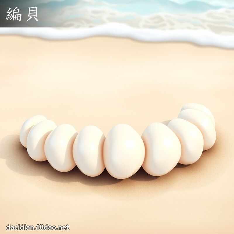 編貝 - 國語大辭典配圖
