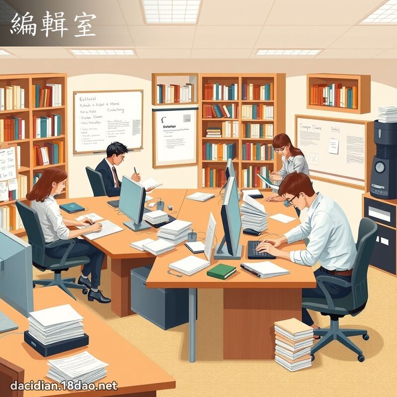 编辑室 - 国语大辞典配图