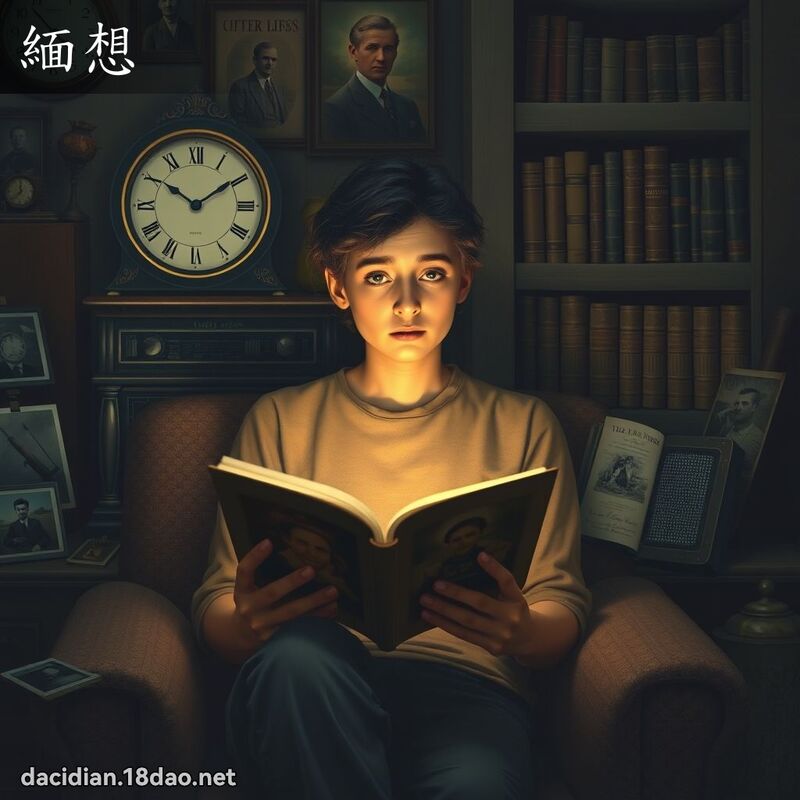 緬想 - 國語大辭典配圖