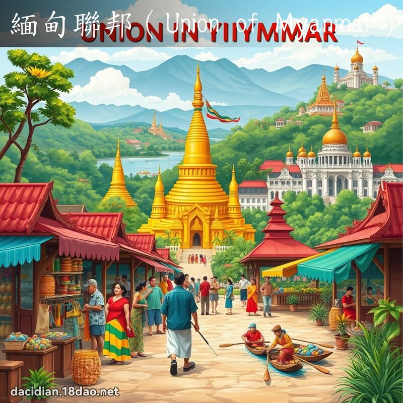 缅甸联邦（Union of Myanmar） - 国语大辞典配图