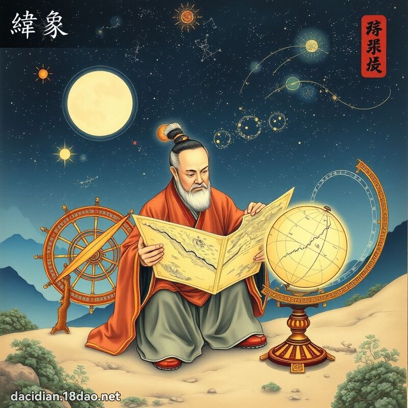 緯象 - 國語大辭典配圖