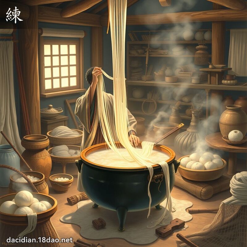 練 - 國語大辭典配圖