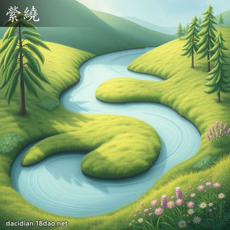 縈绕 - 国语大辞典配图
