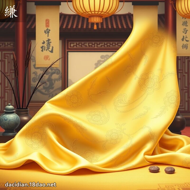 縑 - 国语大辞典配图