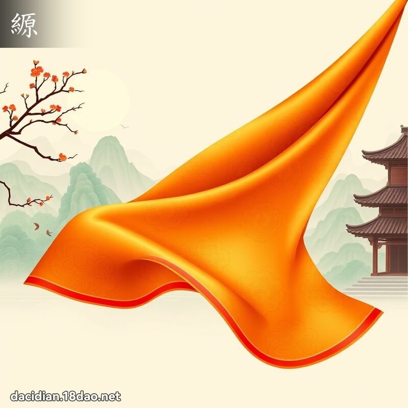 縓 - 國語大辭典配圖