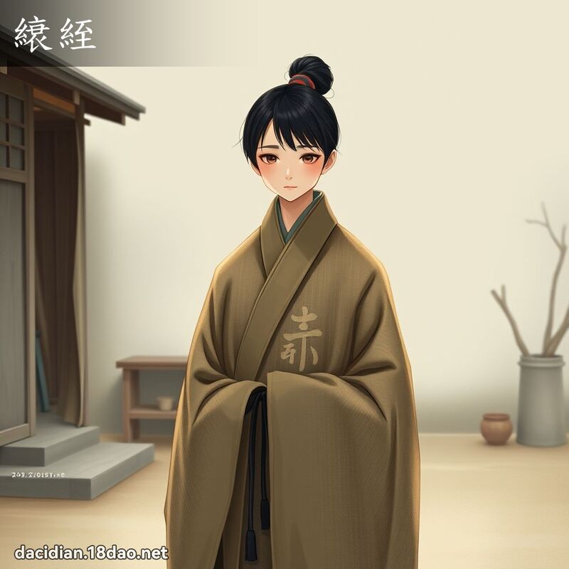 縗絰 - 國語大辭典配圖