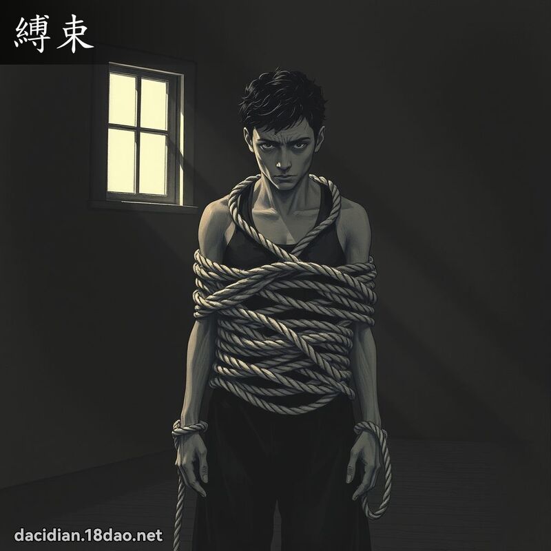 缚束 - 国语大辞典配图