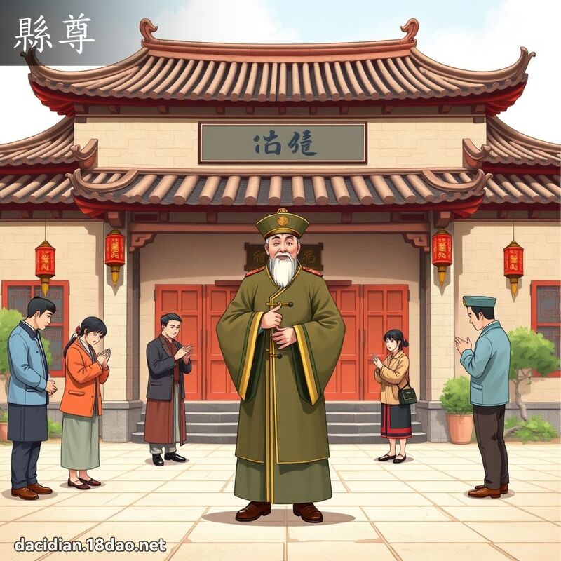 县尊 - 国语大辞典配图