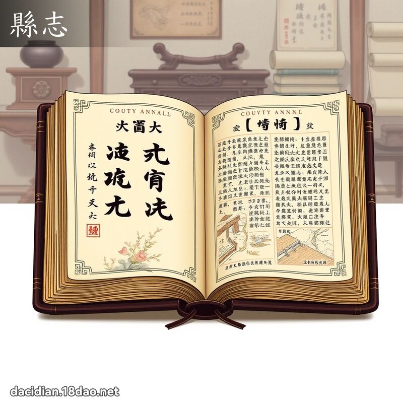 縣志 - 國語大辭典配圖