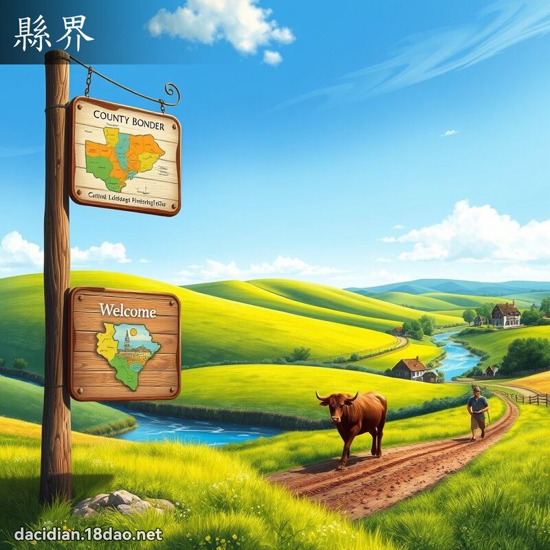 縣界 - 國語大辭典配圖