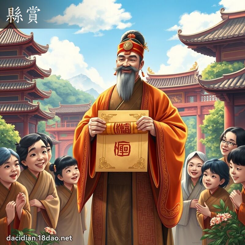 县赏 - 国语大辞典配图