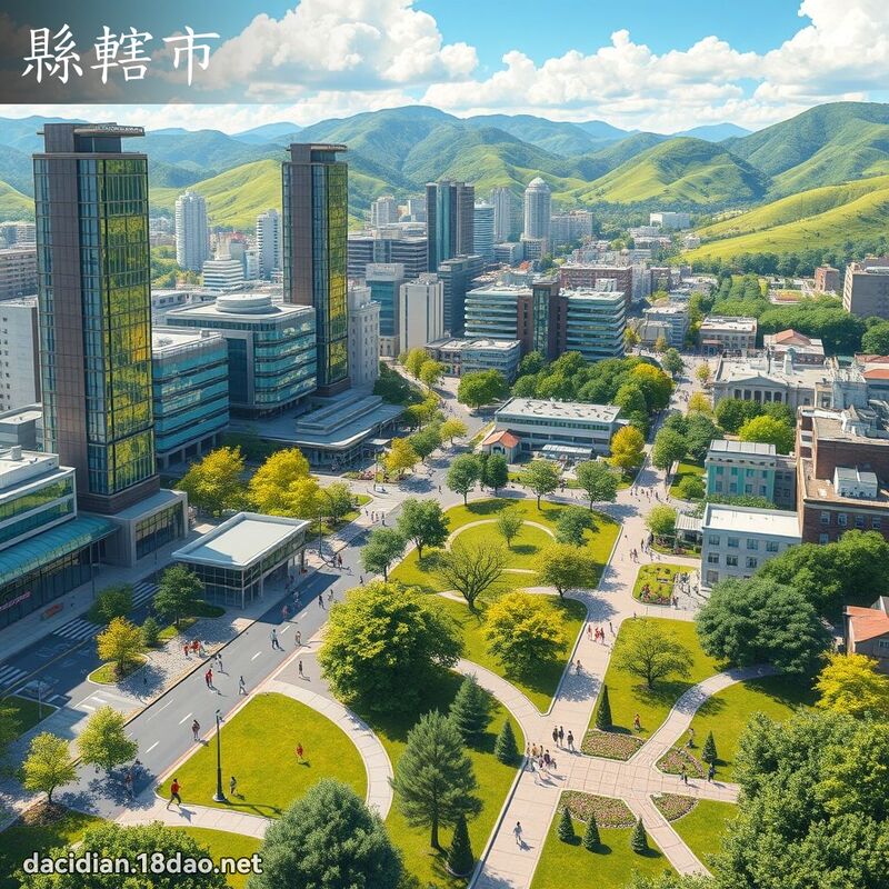 縣轄市 - 國語大辭典配圖