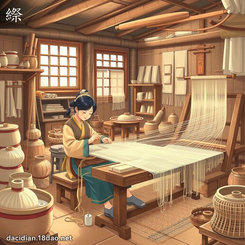 縩 - 國語大辭典配圖
