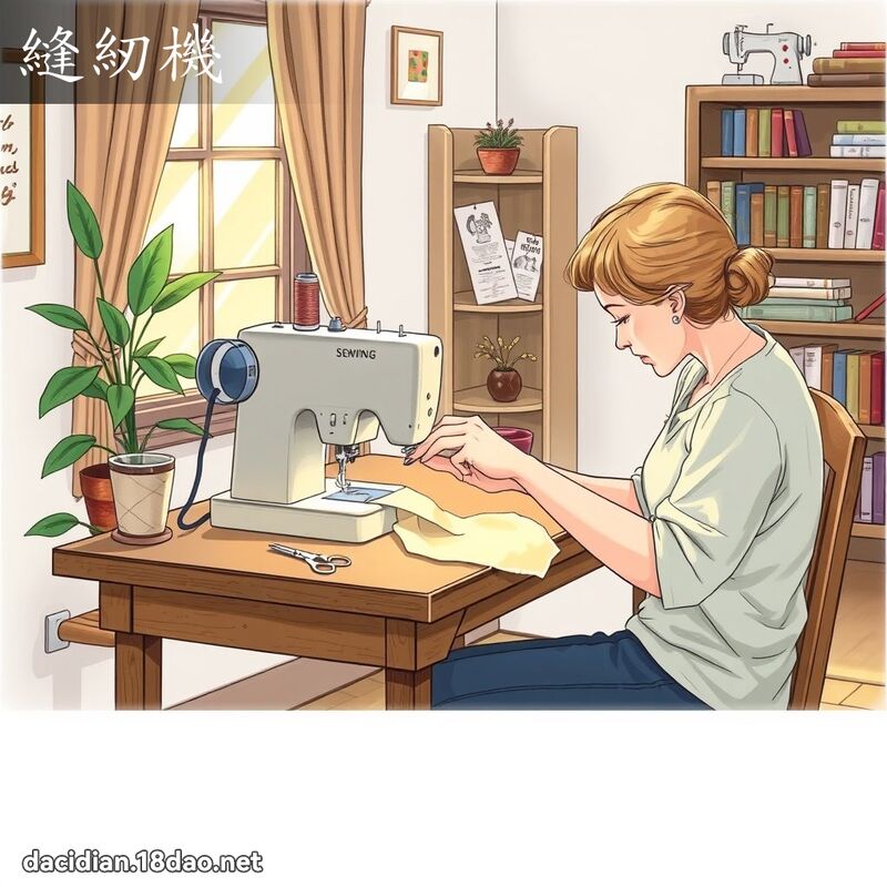 缝纫机 - 国语大辞典配图