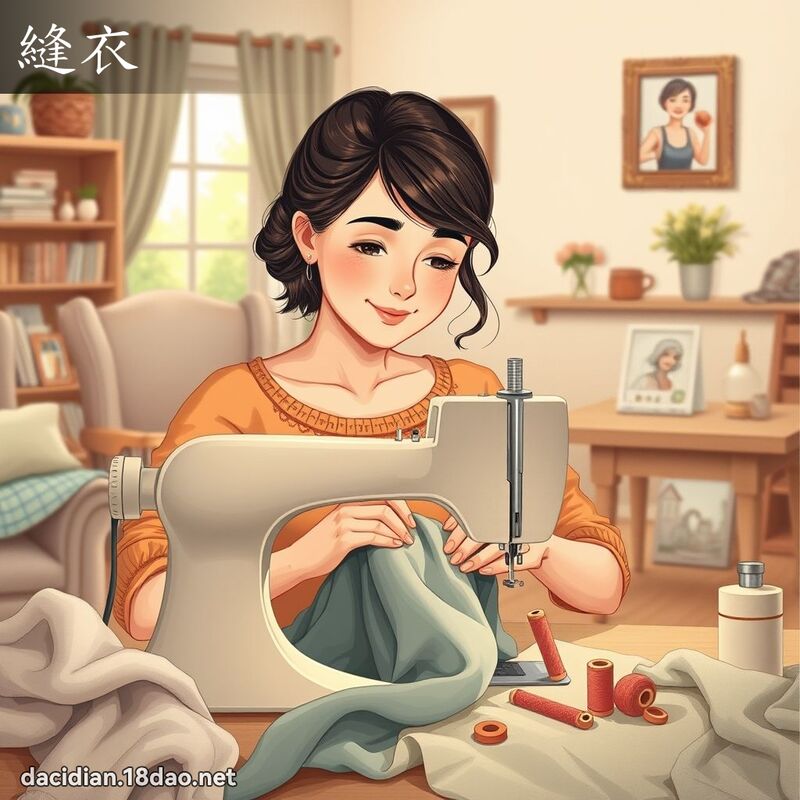 縫衣 - 國語大辭典配圖