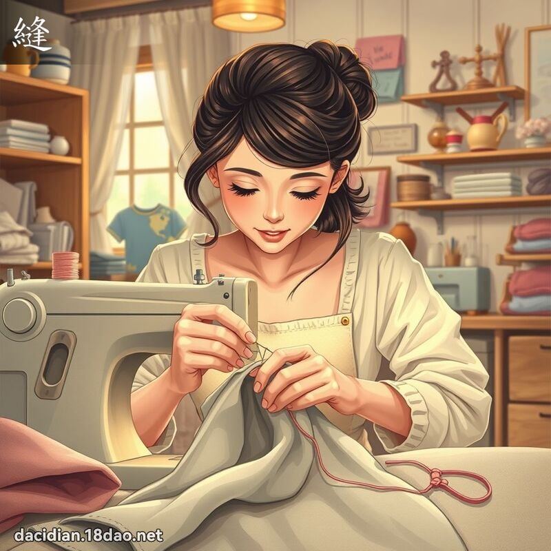 漢字: 縫 (多音字)