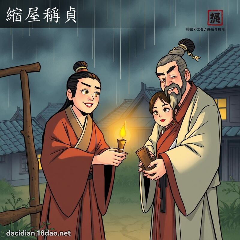 縮屋稱貞 - 國語大辭典配圖